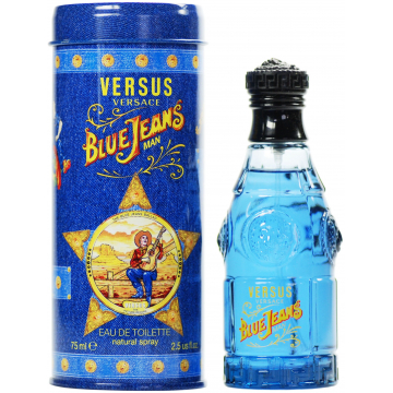 Versace Blue Jeans Man Туалетная вода 75 ml (8018365260757) 